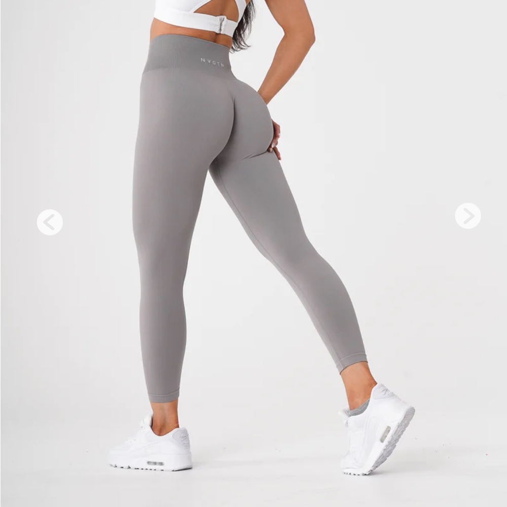 NVGTN Solid Seamless Light Grey Leggings
